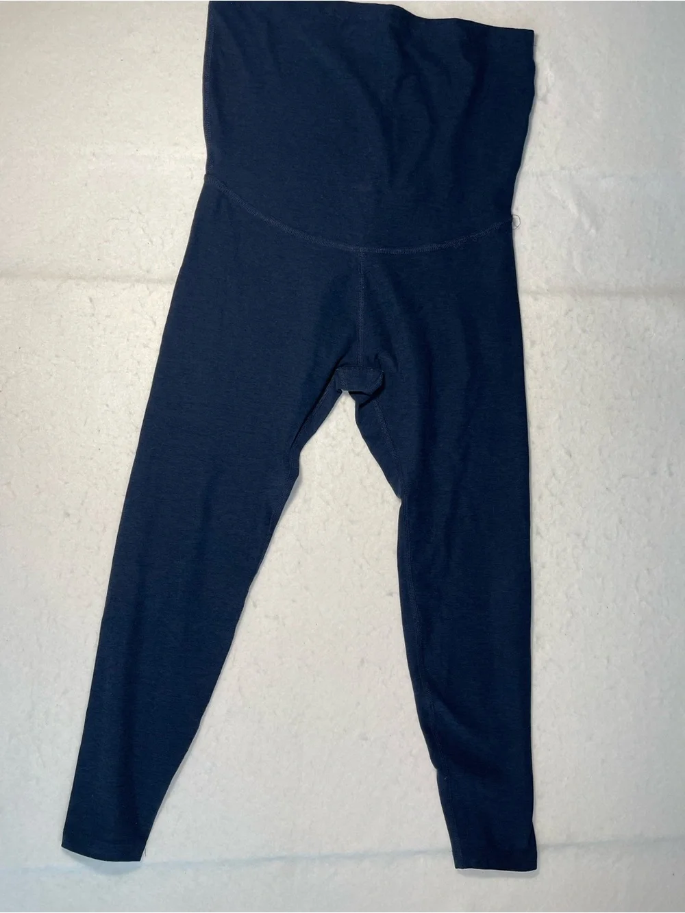 Beyond Yoga Beyond the Bump Maternity Over Belly Leggings Gray L Made USA
